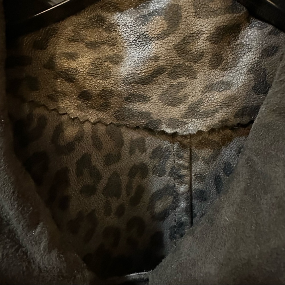 Calzaiuoli Suede Leather‎ Reversible Coat - Picture 2 of 6